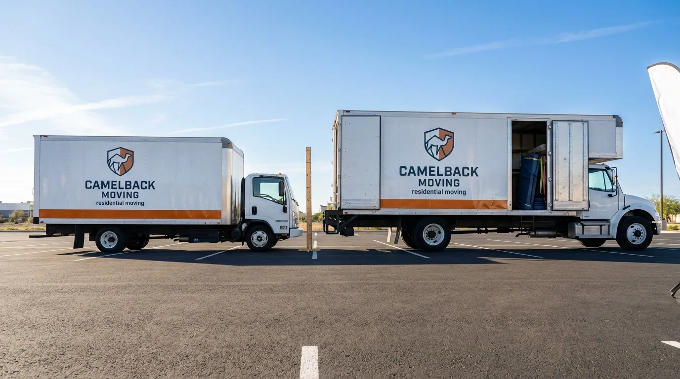 Moving truck size capacity guide in Dawson Springs